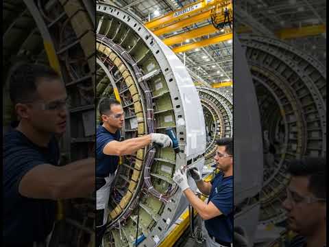 Mega Manufacturing: The Incredible Process of Building an Airplane