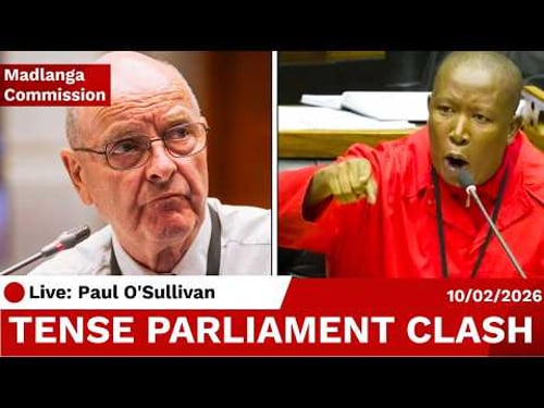 Parliament DEMAND ANSWERS! 🔥 Malema GRILLS O'Sullivan Over Qualifications! Ad Hoc Committee Today