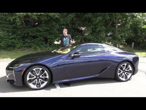 Here's Why the 2018 Lexus LC500 Costs $100,000