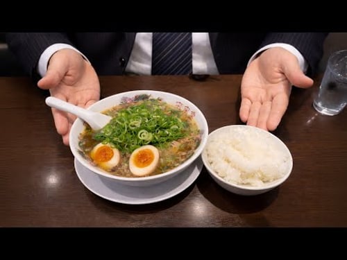 The Dinner of Japanese Salaryman | $8 Dinner at Rairai-Tei in Japan | noodle ramen