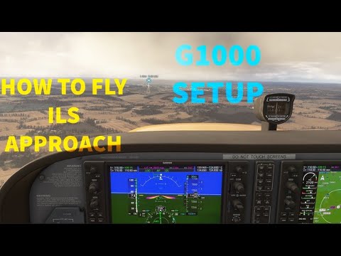 How to fly an ILS Approach in Cessna 172 G1000 | MSFS 2024