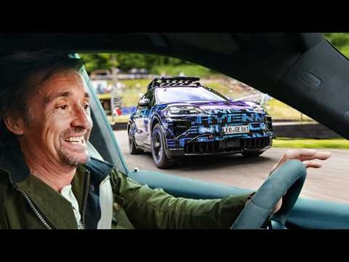 Richard Hammond Drives The 2026 ELECTRIC Porsche Cayenne SUV!