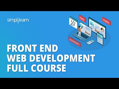 🔥 Front End Web Development Full Course 2023 | Learn Frontend Development in 12 Hours | Simplilearn