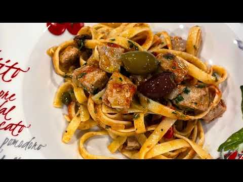 Tuna Steak Pasta Sauce in 20 Minutes
