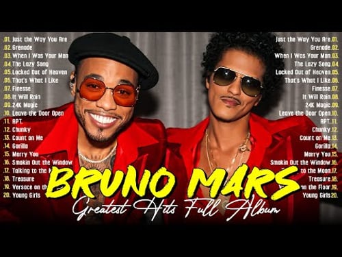 The Best Of Bruno Mars - Best Songs Collection Full Album - Bruno Mars Playlist 2026 - Greatest Hits