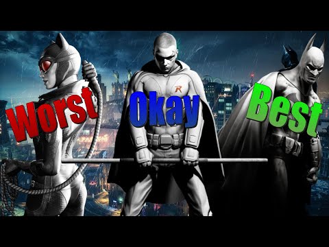Every Playable Arkham Character Ranked