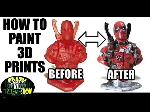 How to Paint 3d prints, the basics