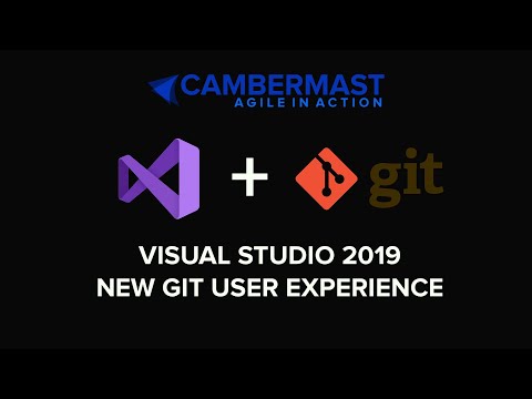 Learn the new Git User experience in Visual Studio 2019
