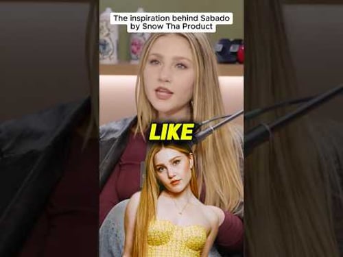 The inspiration behind Sabado by Snow Tha Product