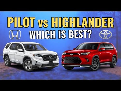 2025 Toyota Grand Highlander VS Honda Pilot || Which 3 Row SUV Is Best?