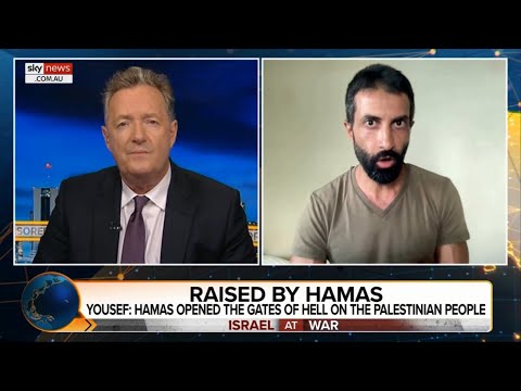 Piers Morgan interviews Hamas founder's son who became a spy for Israel