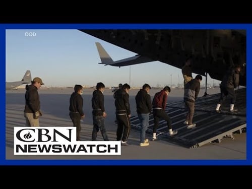 Trump Team Arresting and Deporting Illegal Immigrants | CBN NewsWatch - January 28, 2025