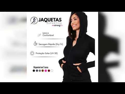 Review: Jaqueta Dry Fitness Feminina Roupa Academia Bolso Capuz Leve