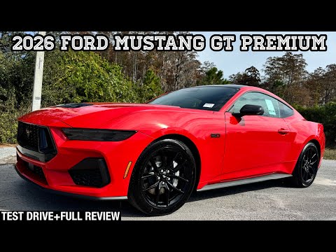 2026 Ford Mustang GT Premium: TEST DRIVE+FULL REVIEW