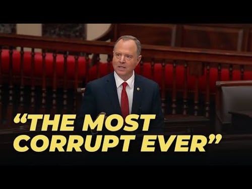 How Trump's Corruption Hurts You – Schiff Lays It All Out