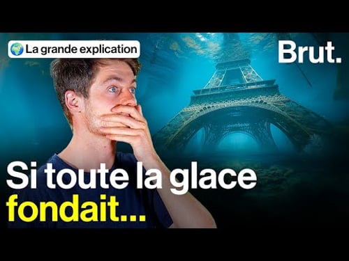 Ce qu'il resterait de notre planète après la montée des eaux