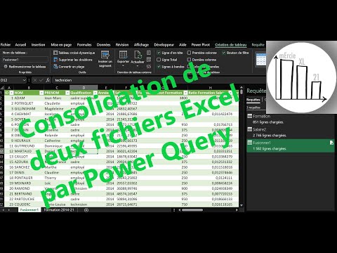 Comment consolider deux fichiers avec Power Query sans code et en quelque secondes