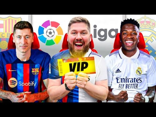 I Bought VIP Seats To Watch El Clasico!