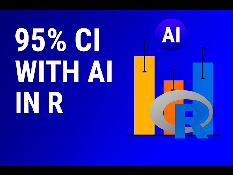 R Programming with AI: Adding 95% Confidence Intervals in R