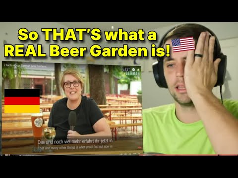 German Beer Gardens are SO MUCH BETTER than ours! (American Reaction)