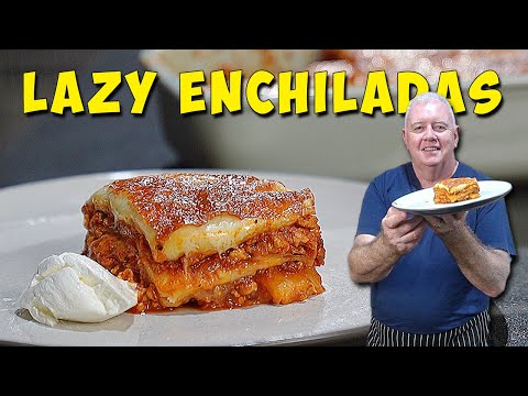 Lazy Chicken Enchiladas – Cheesy Oven Bake Everyone Loves!