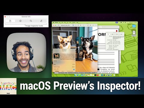 Use File Inspector in macOS Preview - View & Edit File Information