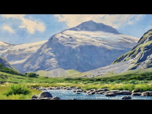 You're Painting Mountains ALL WRONG! Do This Instead...