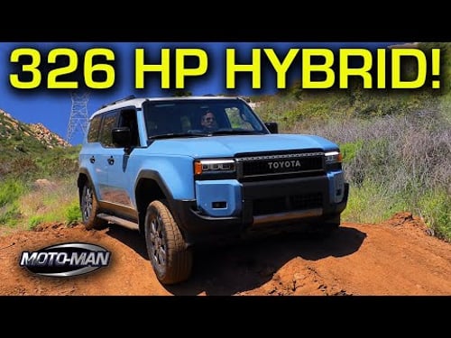 2024 Toyota Land Cruiser: Off Roader with the soul of a sports car.