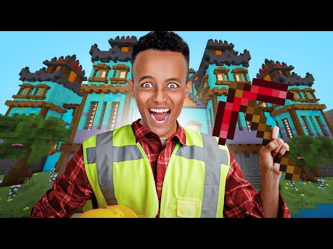 تحدي بناء اقوى بيت في ماين كرافت 🔥| Minecraft