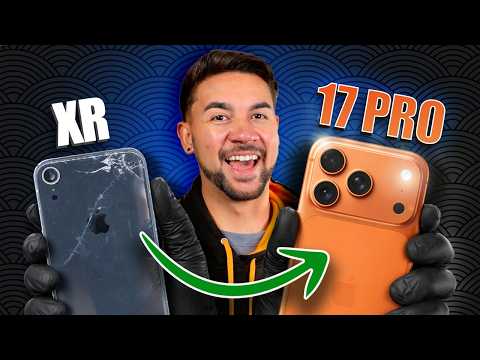 iPhone XR Upgraded To iPhone 17 Pro | Worlds Most Detailed