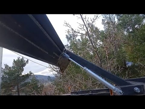 Будка на Газель своими руками. Крыша на каретках.