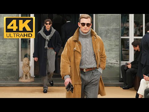 Ralph Lauren Menswear | Fall/Winter 2026/27 | Milan Fashion Week - 4K