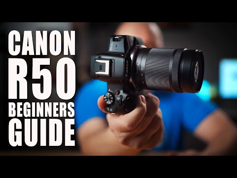 Canon R50 Beginners Guide - How-To Use Camera Step By Step