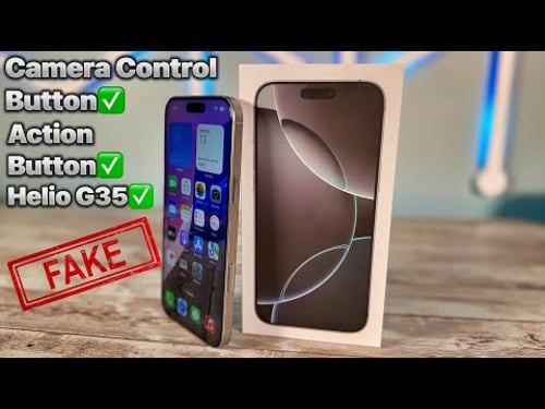 Latest Fake/Clone iPhone 16 Pro Max - I Am Shocked!