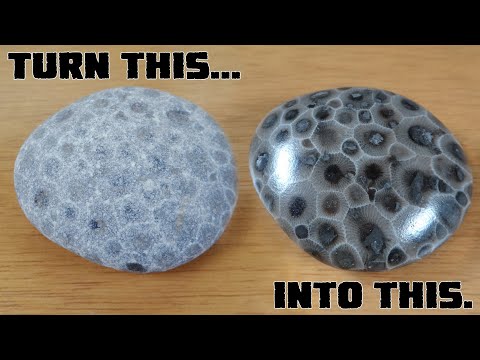 How to Tumble Petoskey Stones