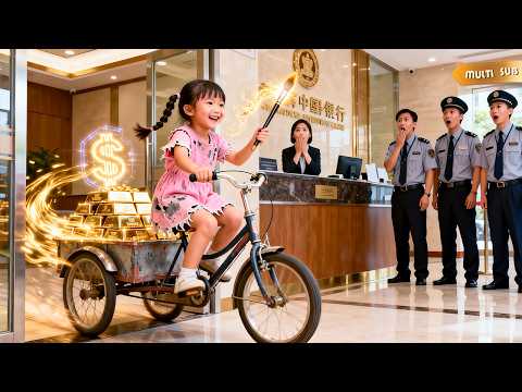 【FULL】小乞丐撿到神筆,隨手畫出一車黃金!運到銀行當場嚇暈總裁,全球富豪瘋狂尋找這個小女孩! #短劇#萌寶