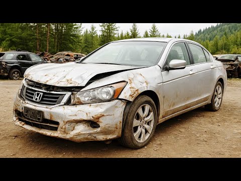 Restoring a Wrecked Honda Accord | From Junkyard to Street Ready