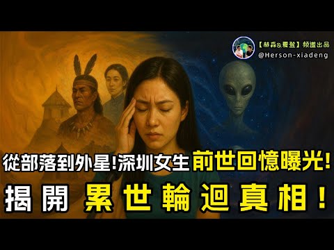 【采訪實錄】深圳女生親口講述前世回憶,先後憶起部落往事、民國經歷,甚至還曾投胎外星!揭開累世輪回的真相!|赫森&夏登