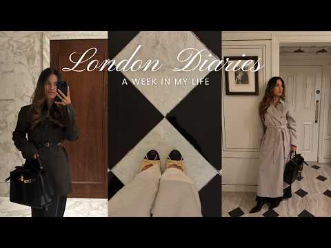 LONDON DIARIES | Girls Trip: What I Wear & Eat, Notting Hill, Rooftop Bar, Mandarin Oriental dinner!