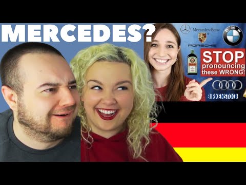 15 German brands YOU pronounce WRONG! | American Couple Reacts