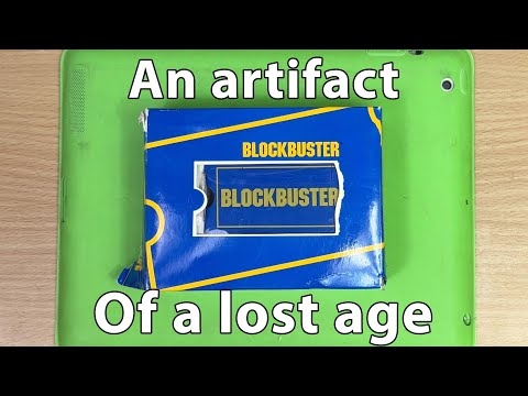 The Blockbuster MP3 player.