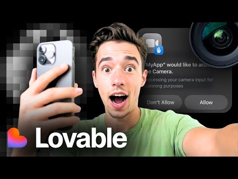 Native Camera Access in Lovable (Video + Photo)