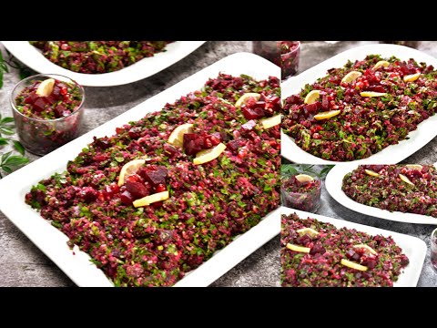 تبولة الشمندر بطريقه جدا شهيه 😋Beetroot tabbouleh