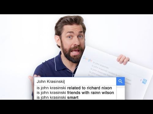 John Krasinski Answers the Web's Most Searched Questions | WIRED