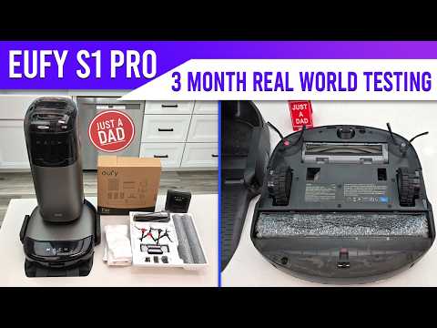 Eufy S1 Omni Pro Robot Vacuum Real Wold Results After 3 Months How To Do Maintenance / Clean it.