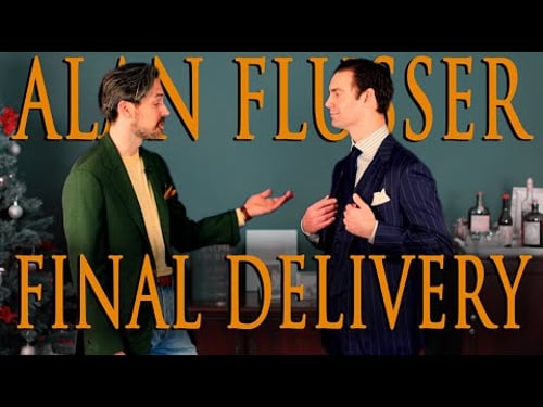 Delivered: My First Ever Pin Stripe Suit!! | Kirby Allison