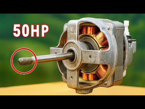 Don't throw away old fan motors! Their hidden energy could shock you