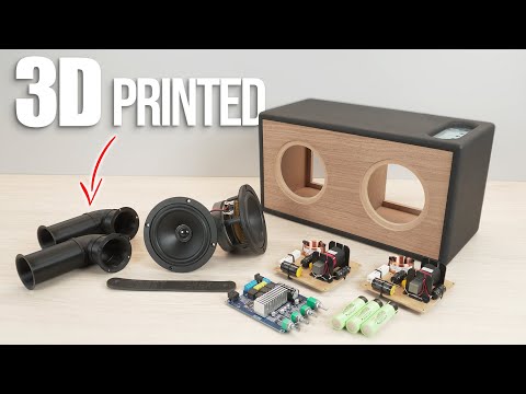 Portable Bluetooth Speaker Build (Using 3D Printed Parts)