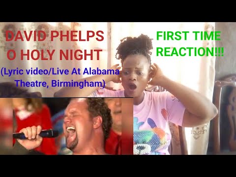 FIRST TIME EVER HEARING DAVID PHELIPS OH HOLY NIGHT!!!