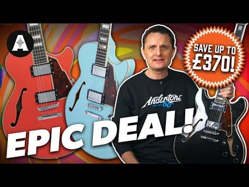EPIC DEAL! Save Up To £370 on D'Angelico Premier Guitars!